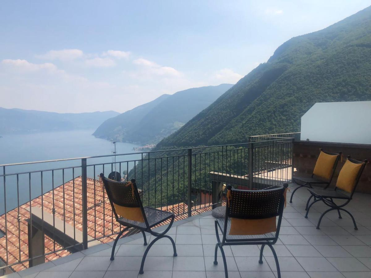 La Villetta In Residence Con Piscina E Vista Lago Parzanica エクステリア 写真