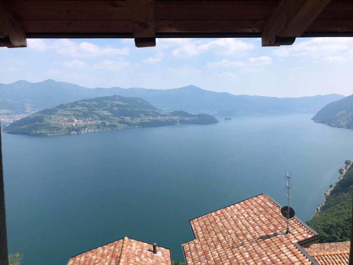 La Villetta In Residence Con Piscina E Vista Lago Parzanica エクステリア 写真