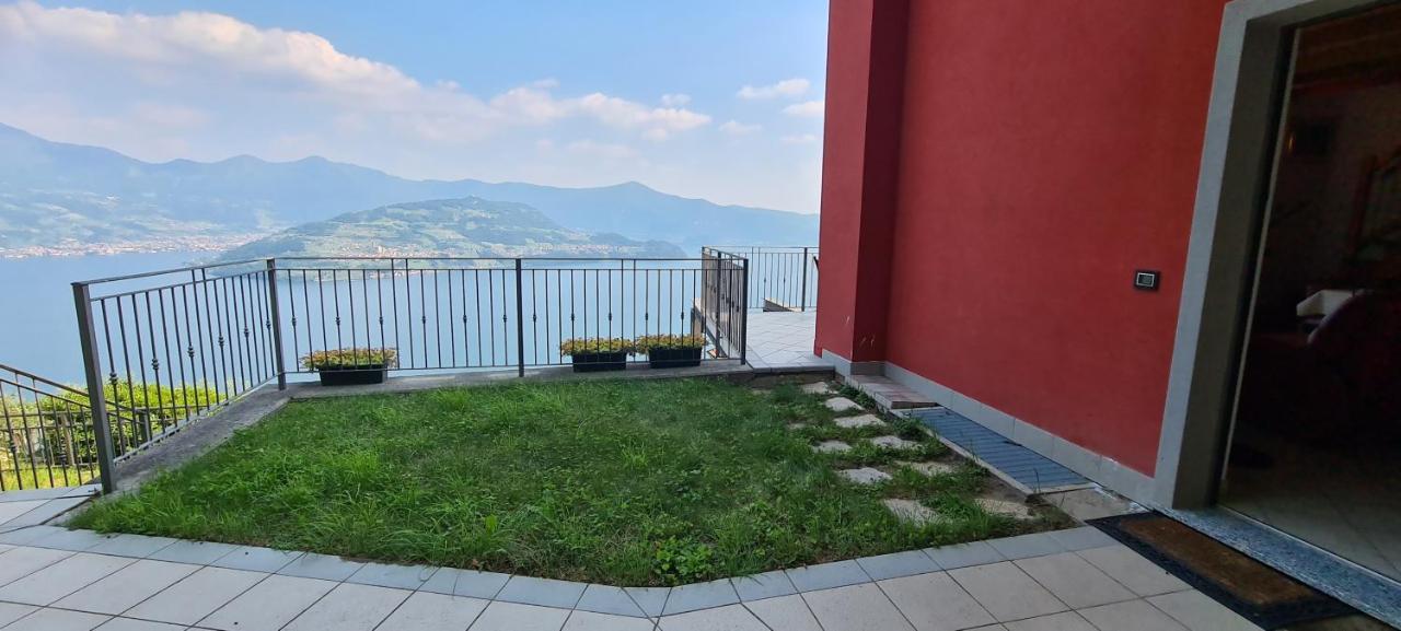 La Villetta In Residence Con Piscina E Vista Lago Parzanica エクステリア 写真