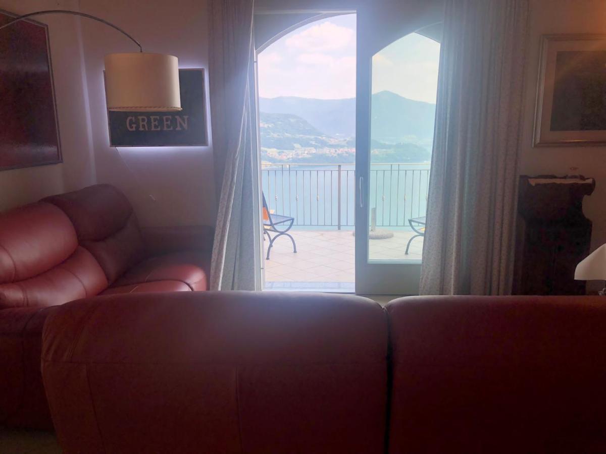 La Villetta In Residence Con Piscina E Vista Lago Parzanica エクステリア 写真